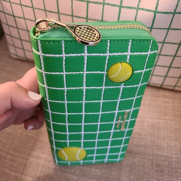 **BUNDLE** Kate Spade Tennis (Large Tote  & Wristlet, Zip-around Wallet) - Picture 14 of 16